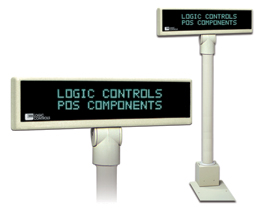 Logic Controls pole display - large screen. PD6000